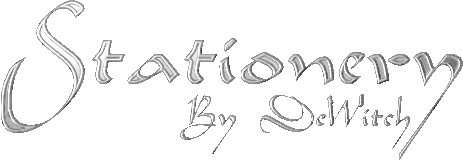 Stationery by DeWitch